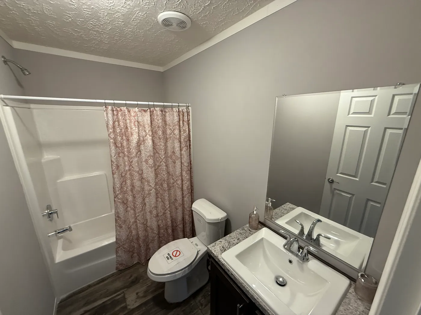 Spare bathroom
