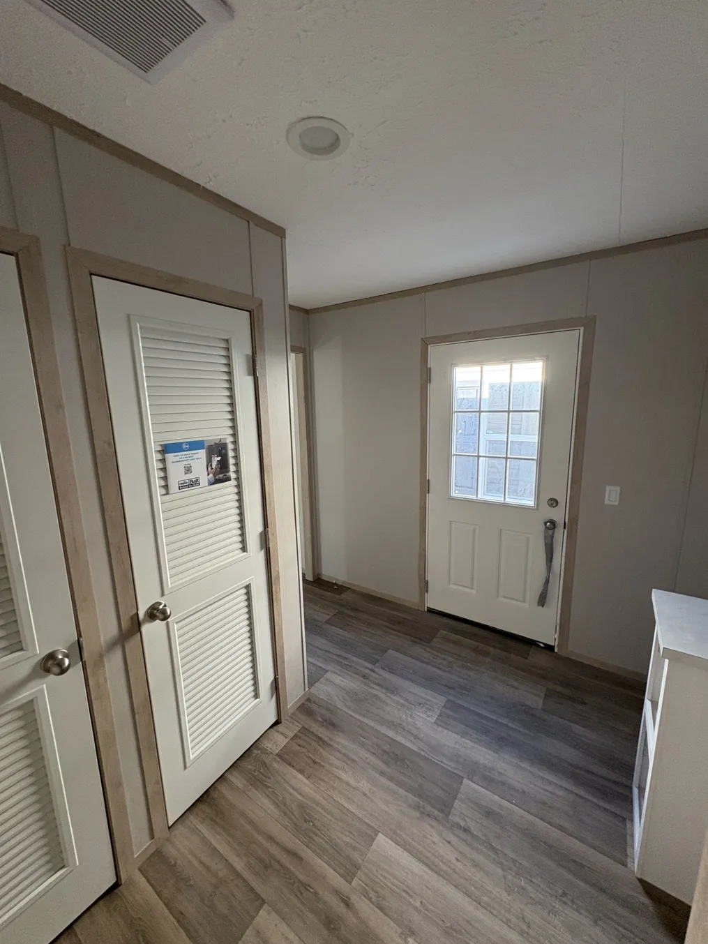 Utility Room ; Back Door