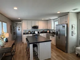 Spacious upgraded kitchen with stainless appliances
