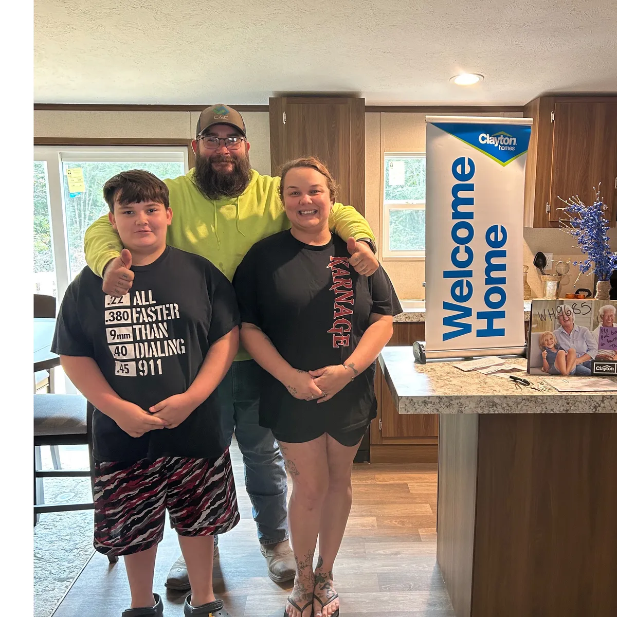 TRACY M. welcome home image