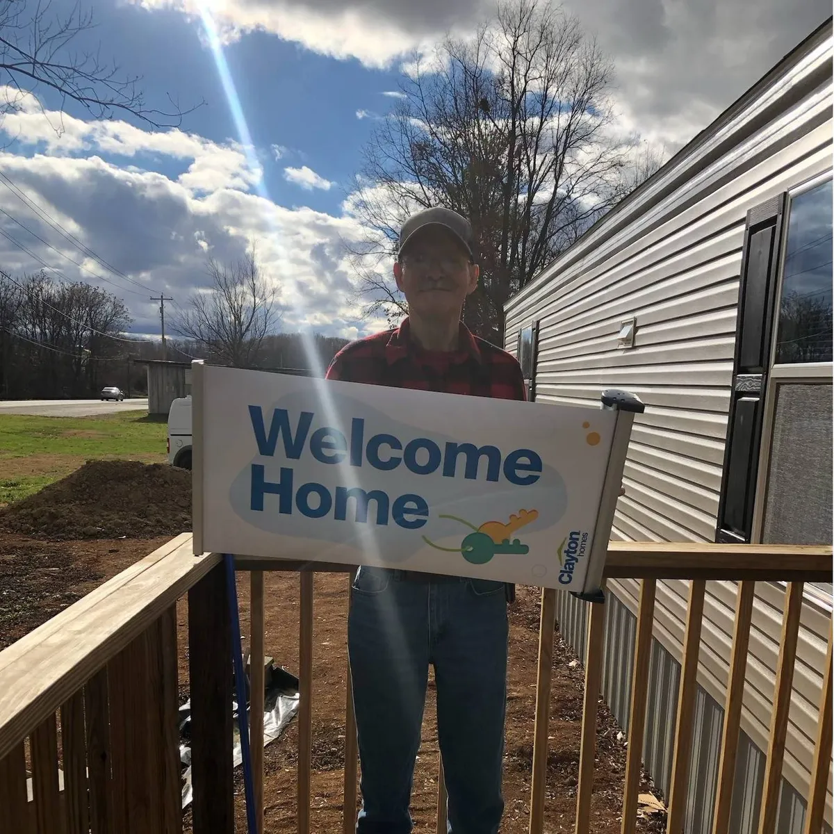 CARL O. welcome home image