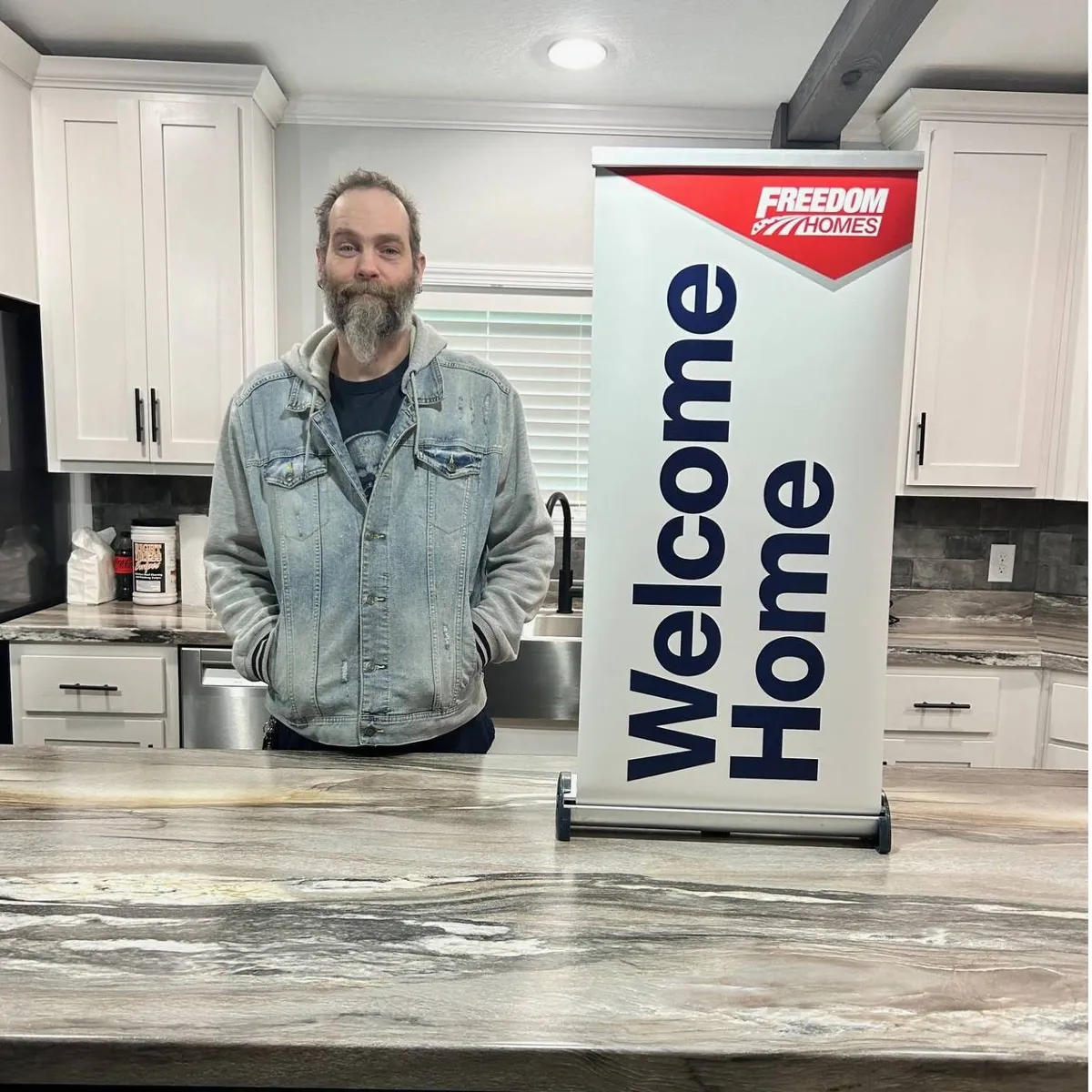 ADAM D. welcome home image