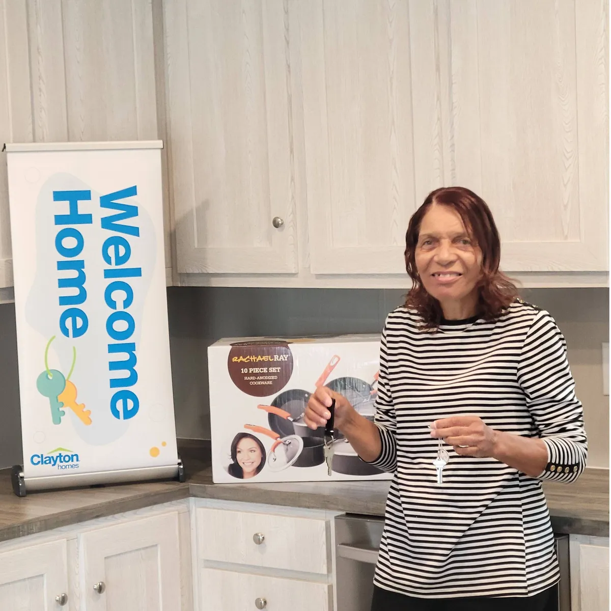 Velma M. welcome home image