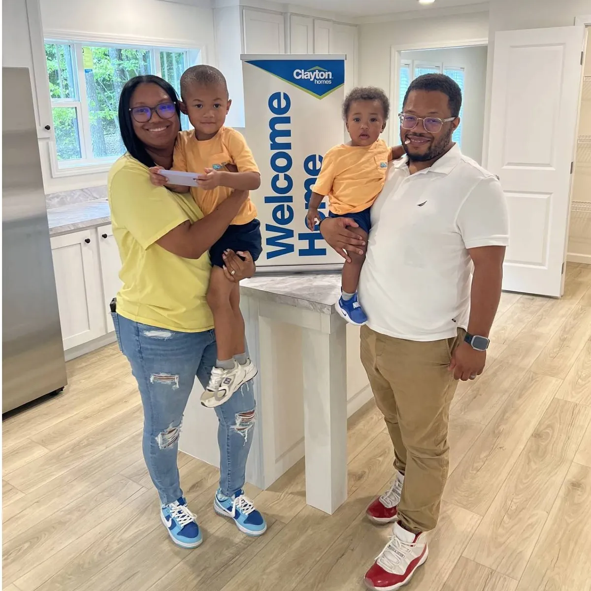 MICHAEL T. welcome home image