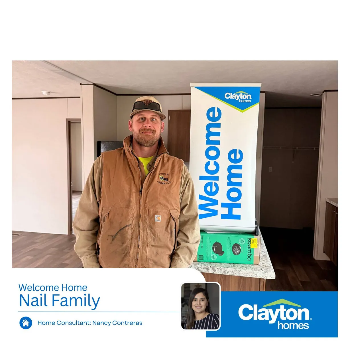 Darrell N. welcome home image