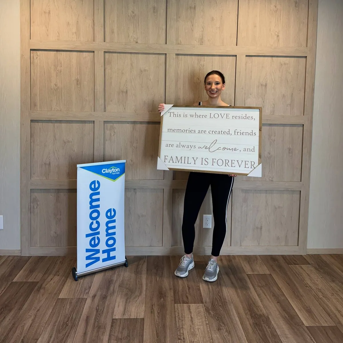 Lauren S. welcome home image
