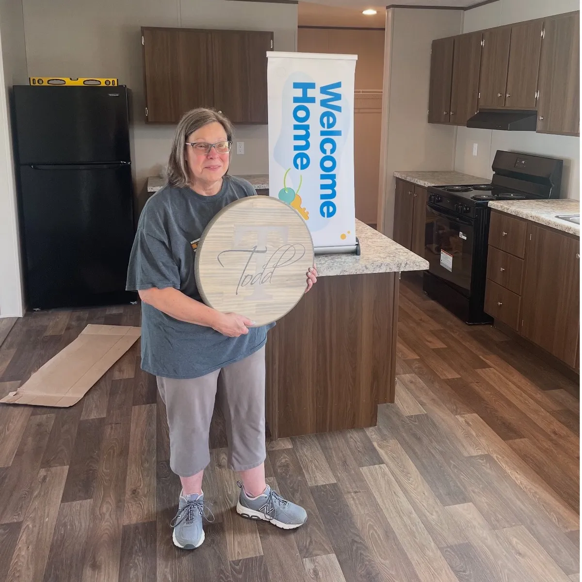 PAMELA T. welcome home image