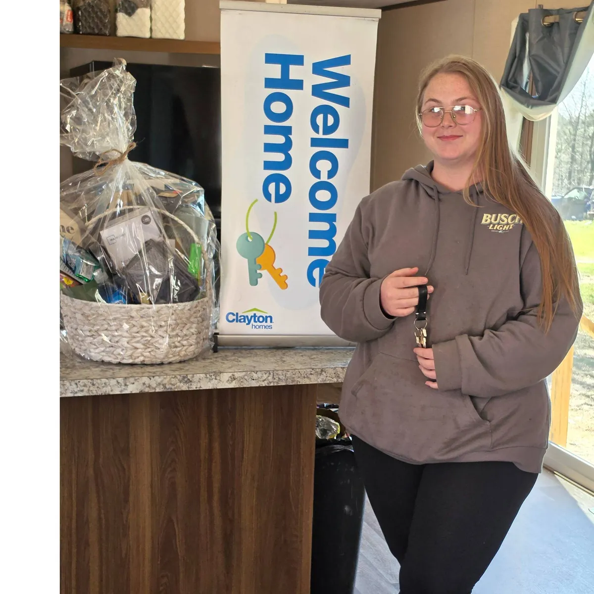 COLTON K. welcome home image