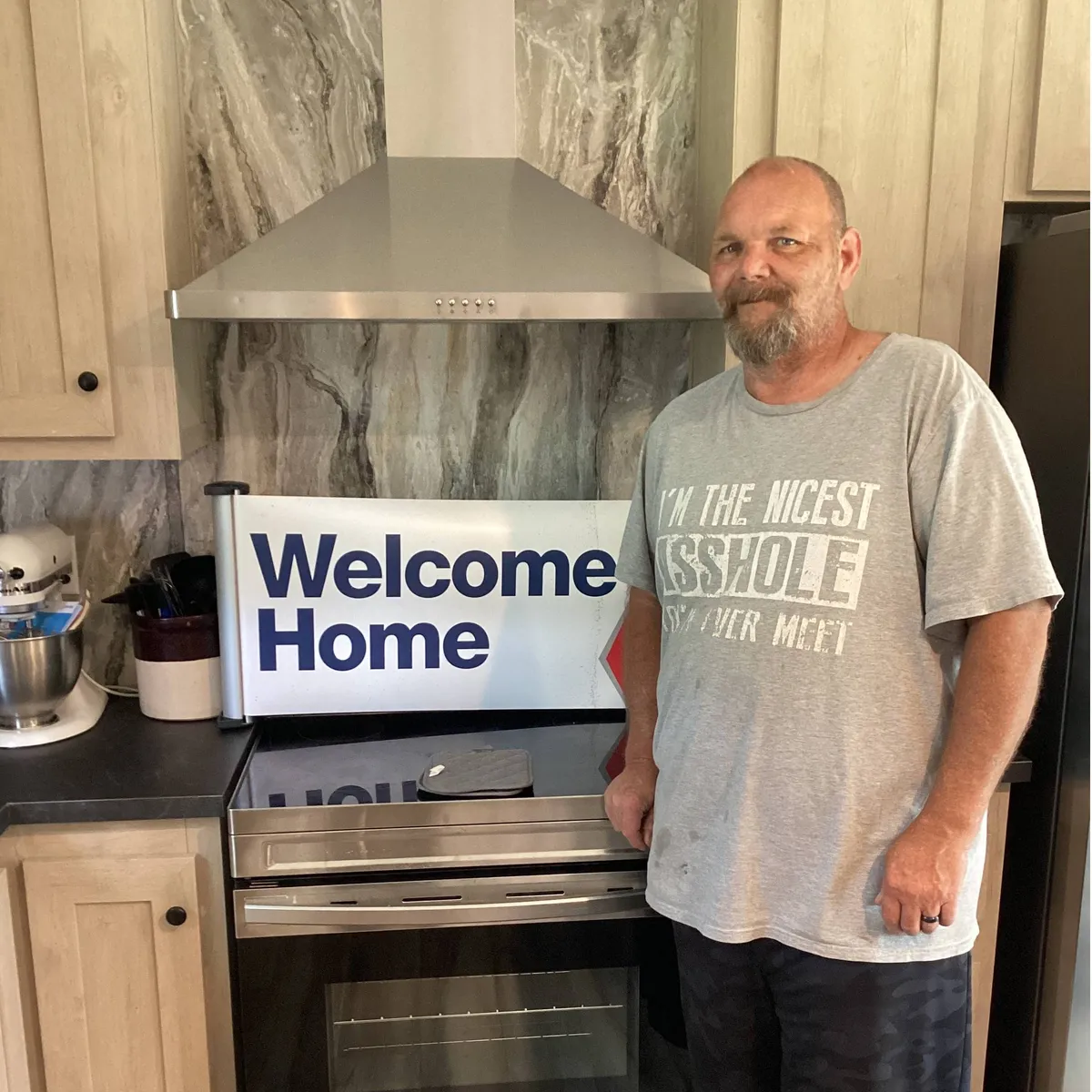 JOHN B. welcome home image