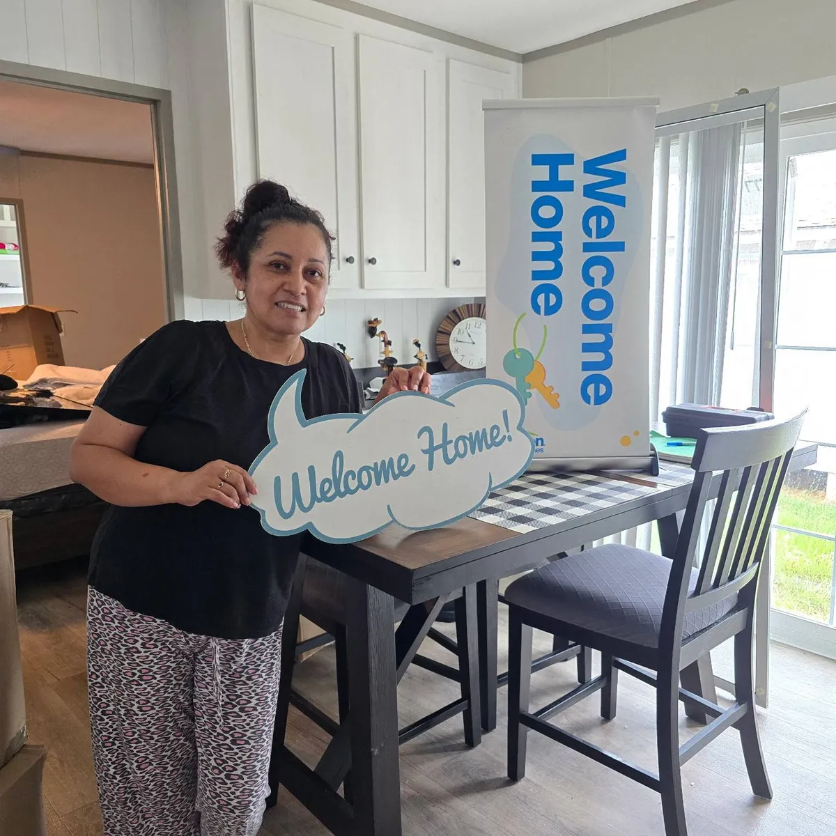 Ariel M. welcome home image