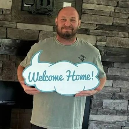 JARROD W. welcome home image