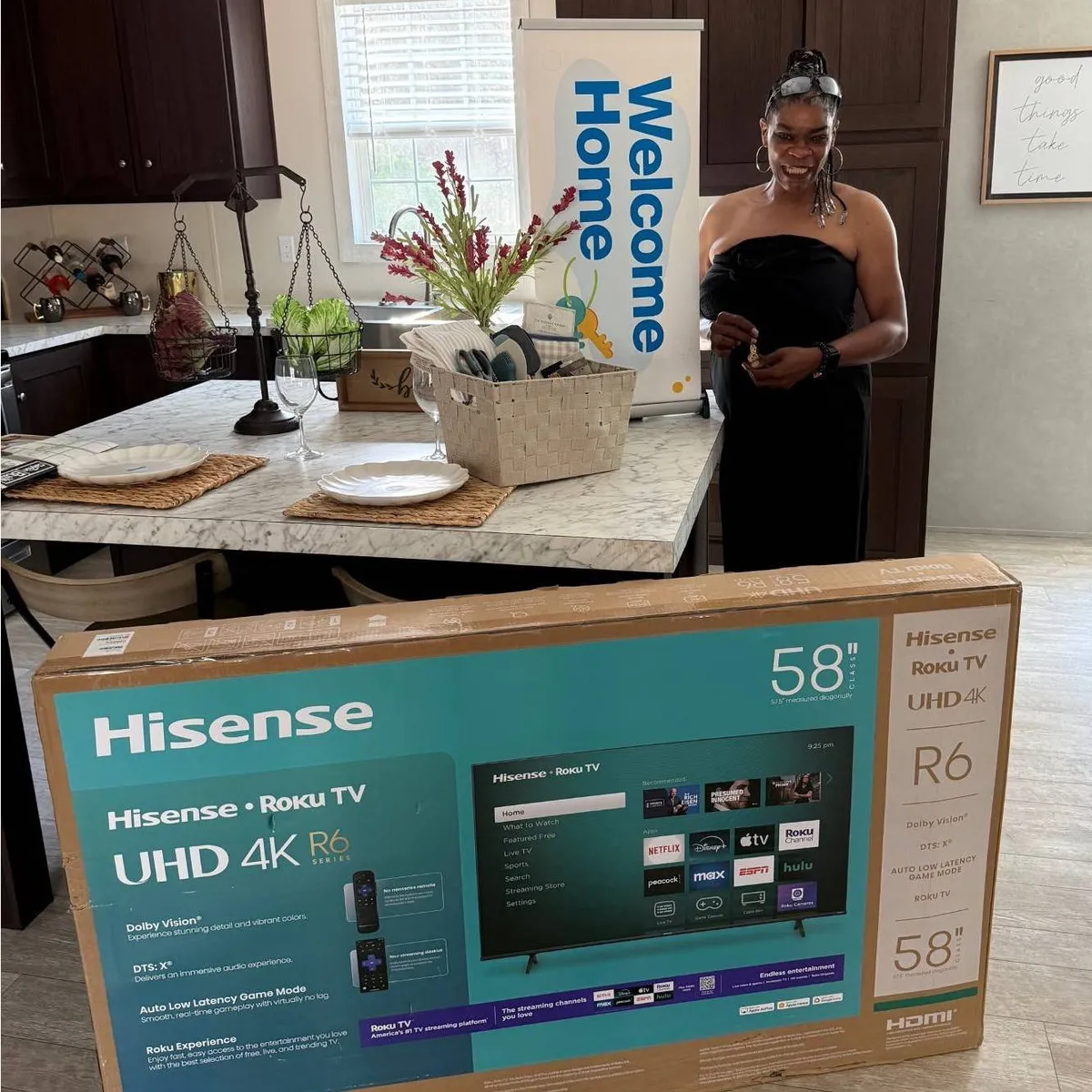 LESLIE H. welcome home image