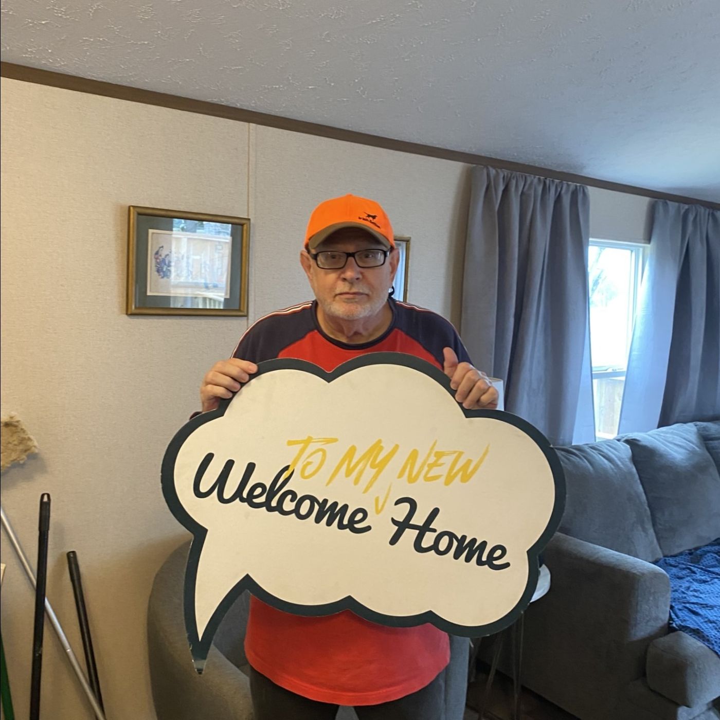 THOMAS A. welcome home image