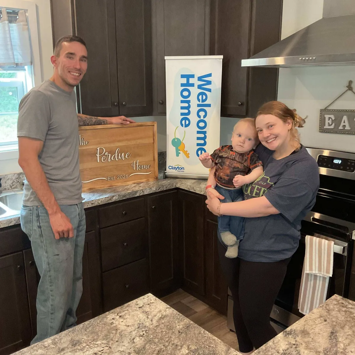 Stephen T P. welcome home image