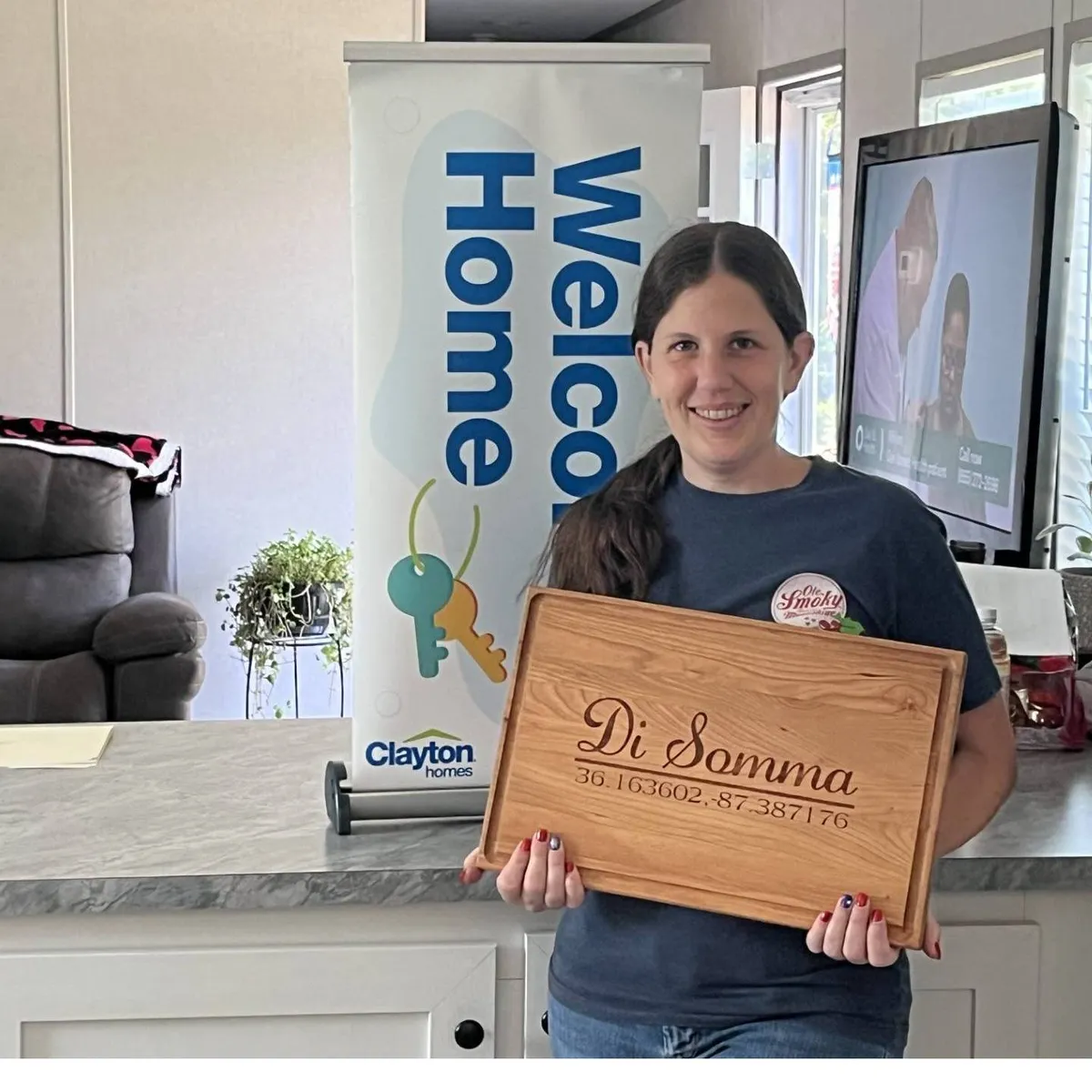 MELISSA D. welcome home image