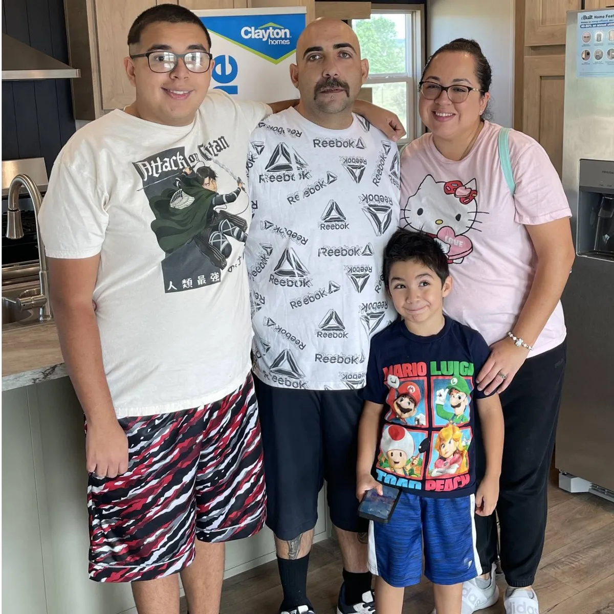 Gabriel T. welcome home image