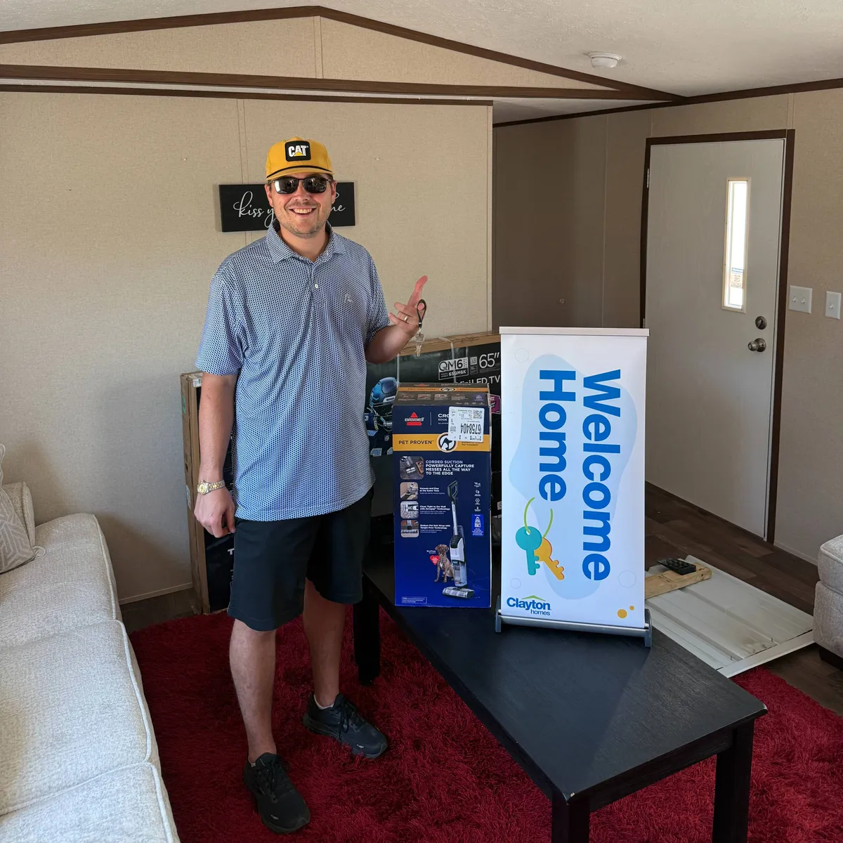 Wilson P. welcome home image
