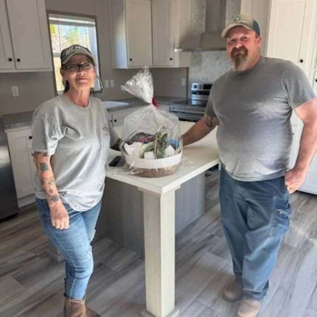 Estle B. welcome home image