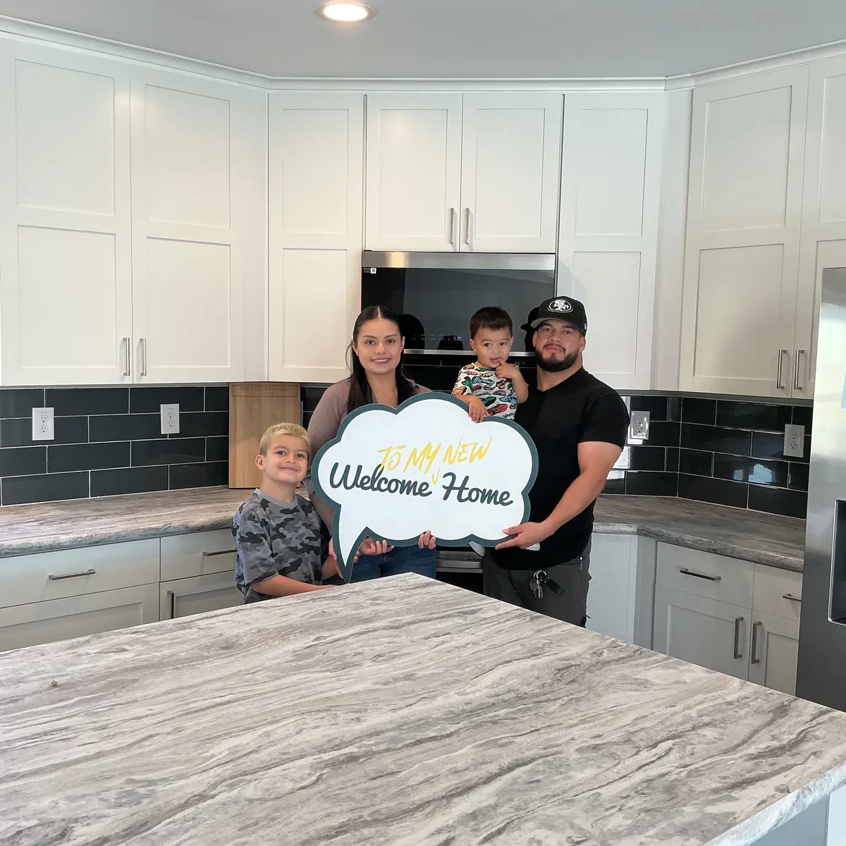 RANDY M. welcome home image