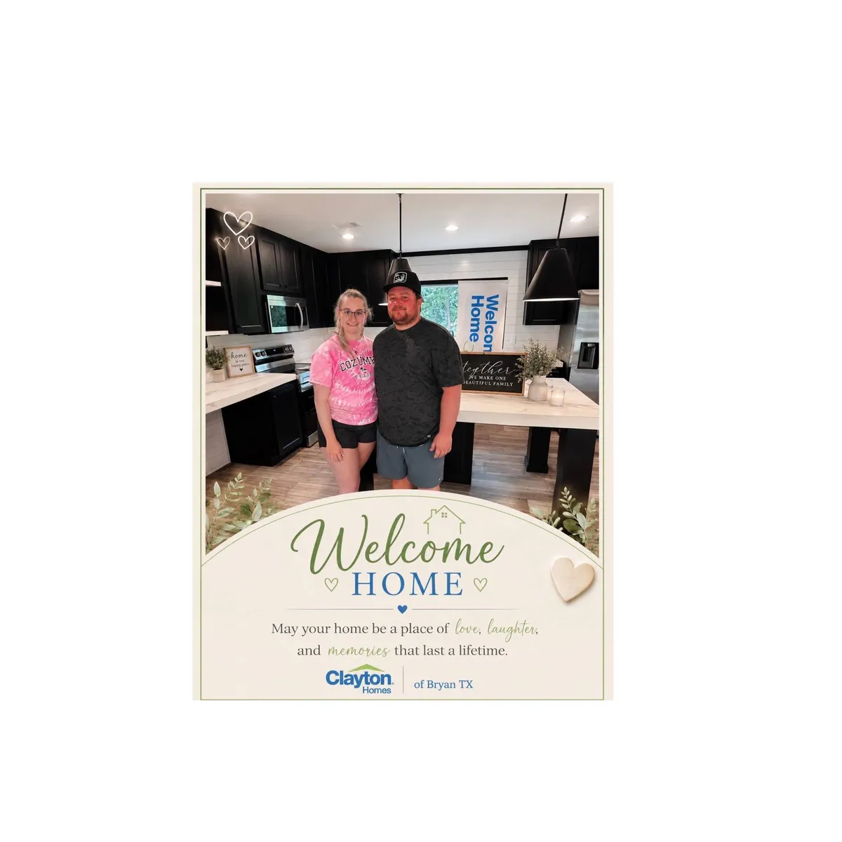 FAITH M. welcome home image