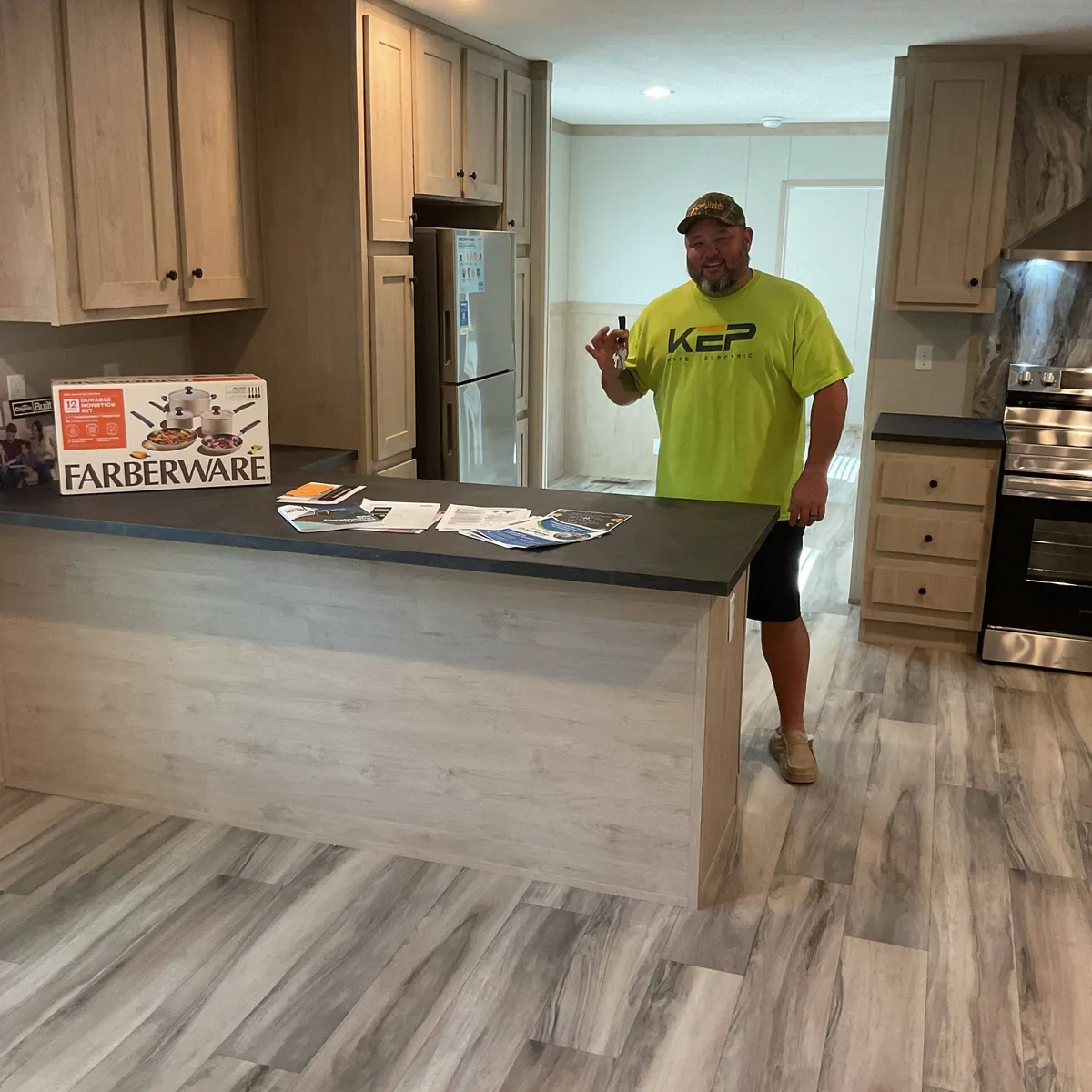 BRIAN L. welcome home image