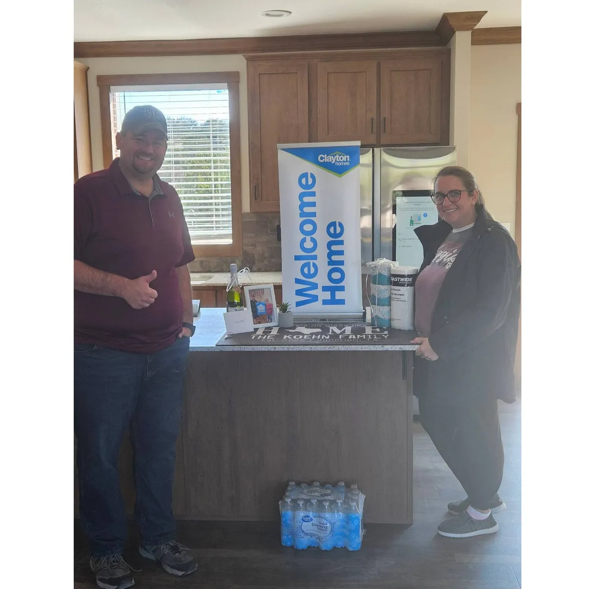 BRENT K. welcome home image