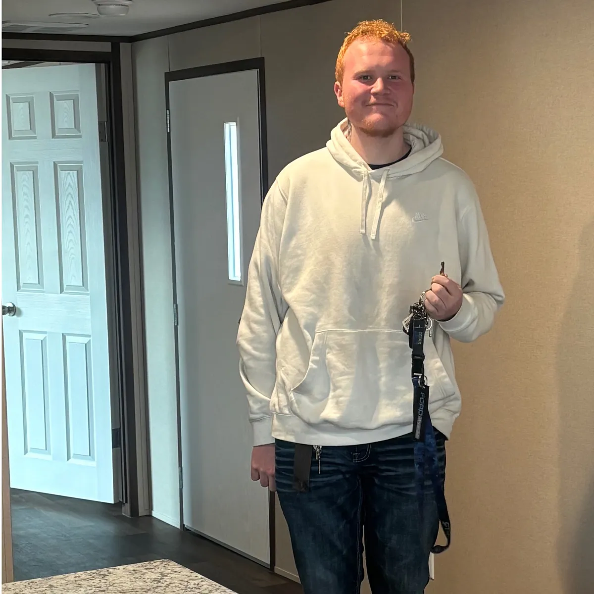 TREVOR S. welcome home image