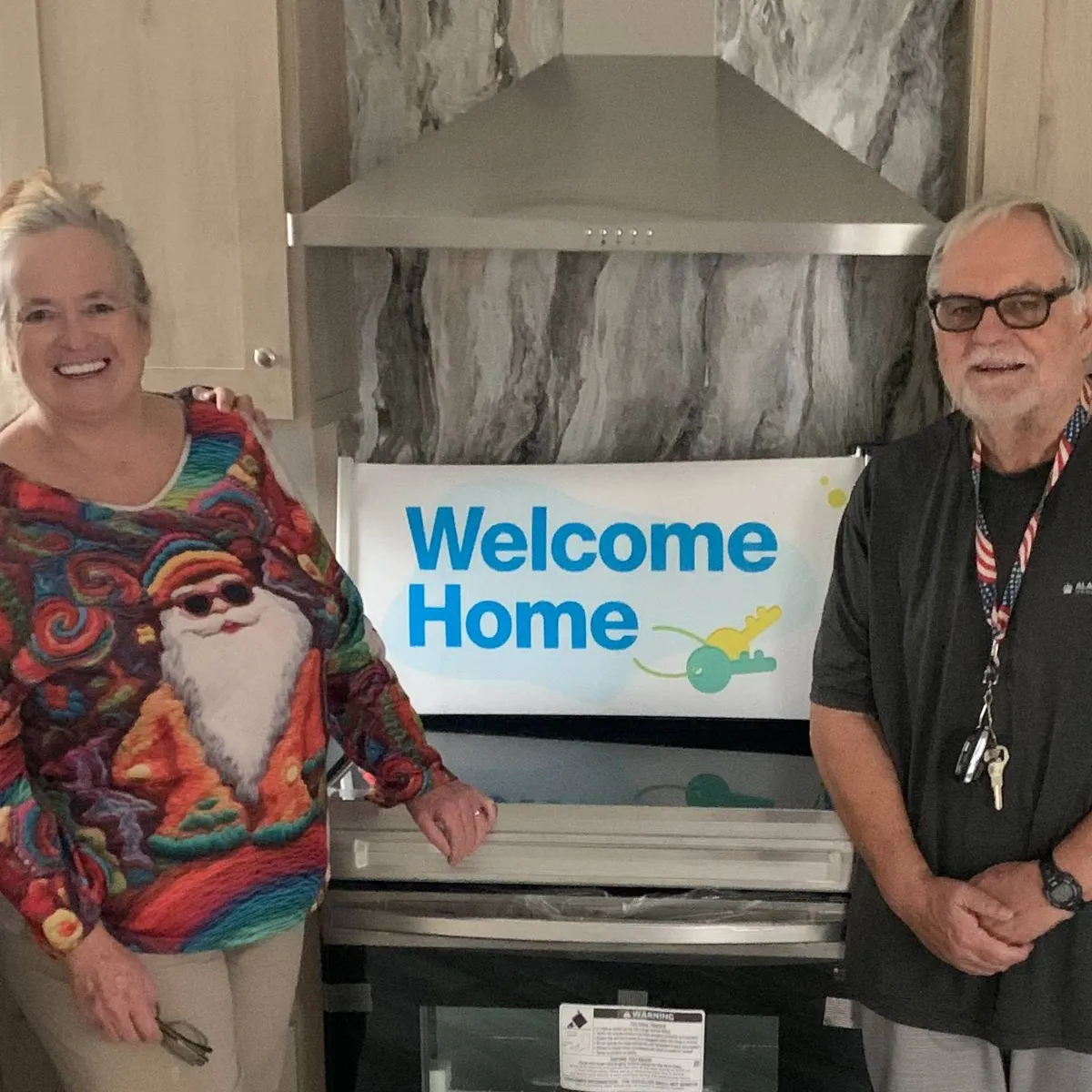 DENNIS M. welcome home image