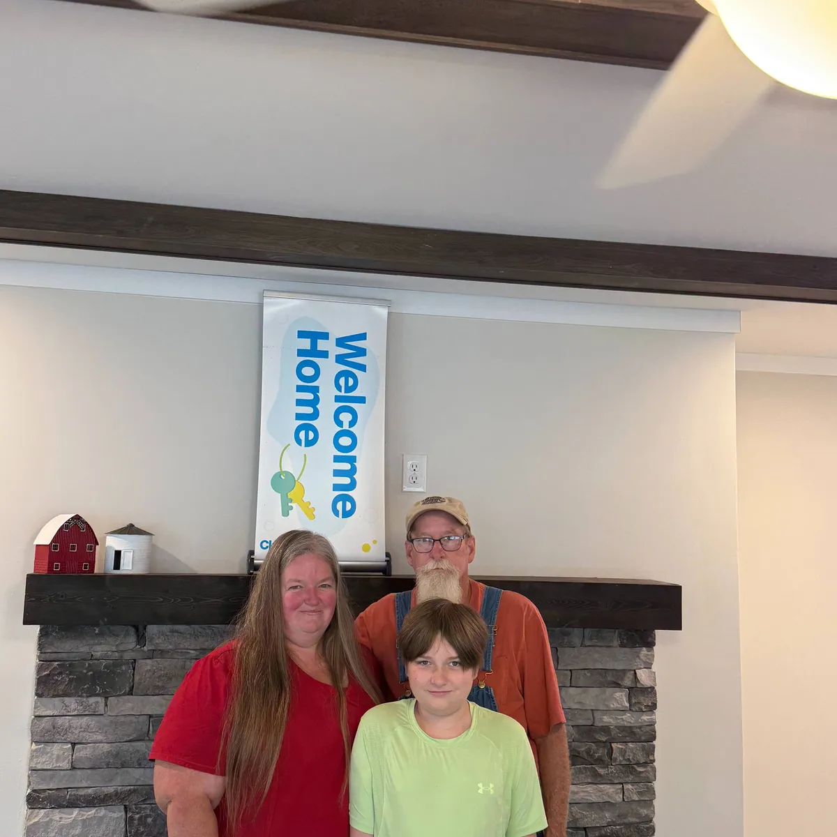 GEORGE H. welcome home image