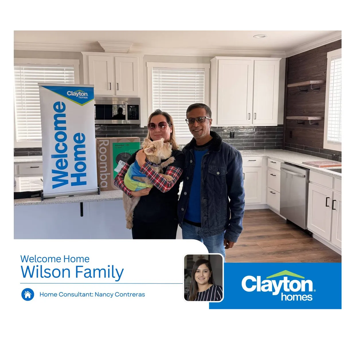 CARLOS W. welcome home image