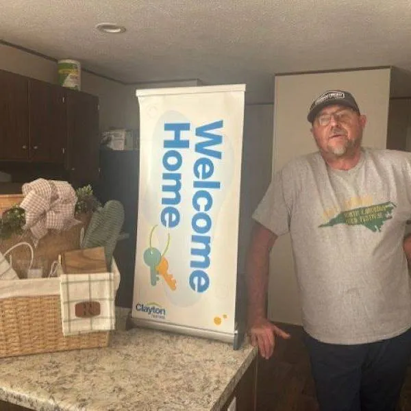 RONALD R. welcome home image
