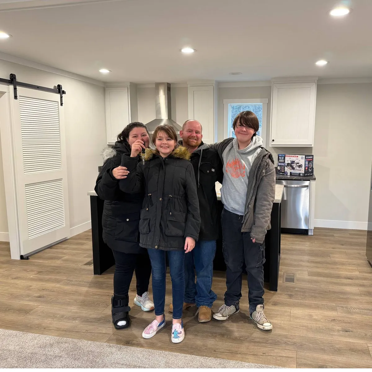 WILLIAM H. welcome home image