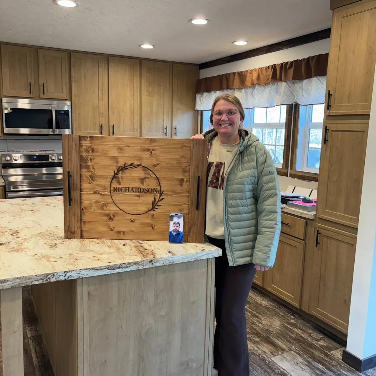 KAYLA R. welcome home image