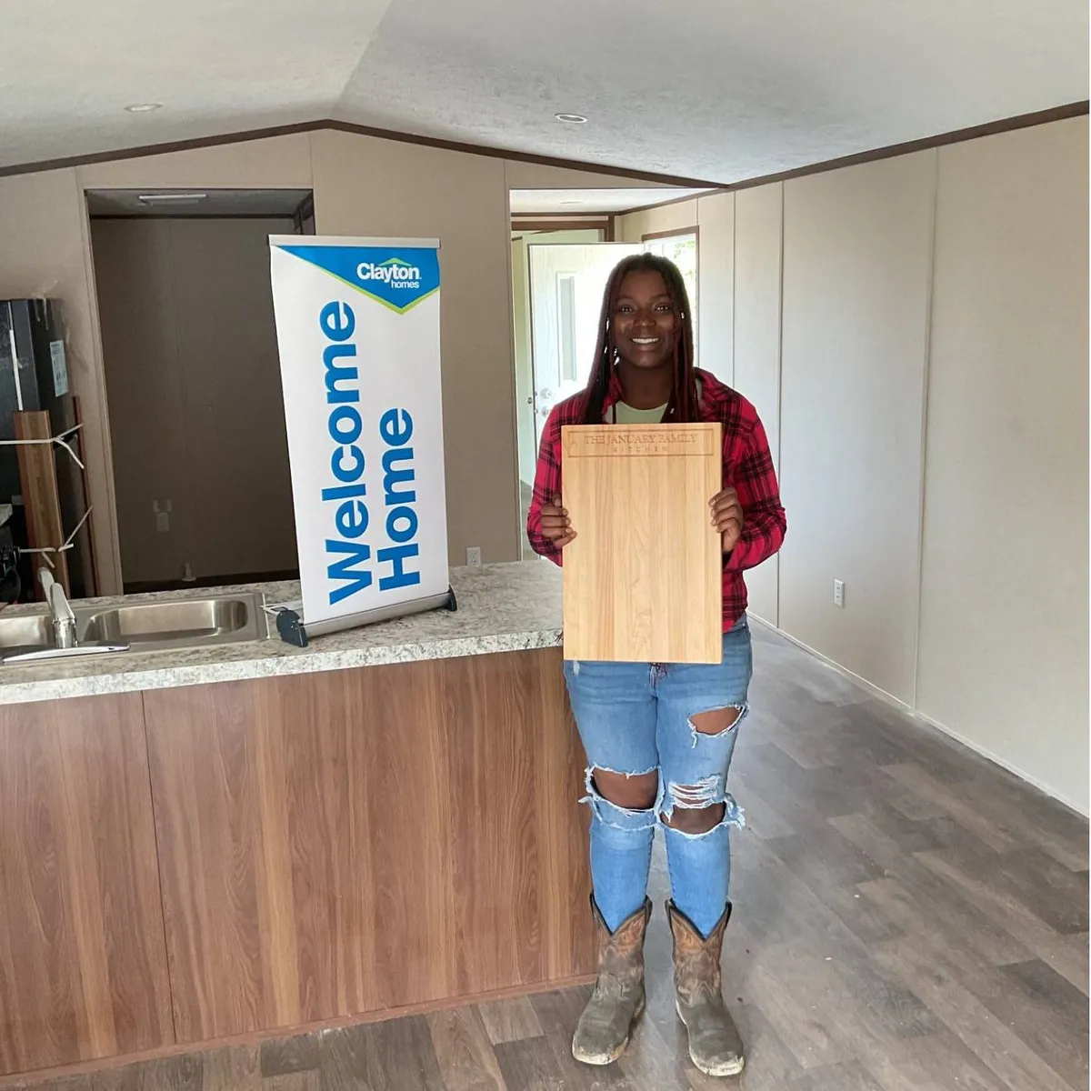 HANNAH J. welcome home image