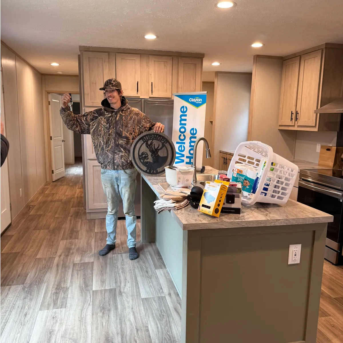 KRISTIAN B. welcome home image