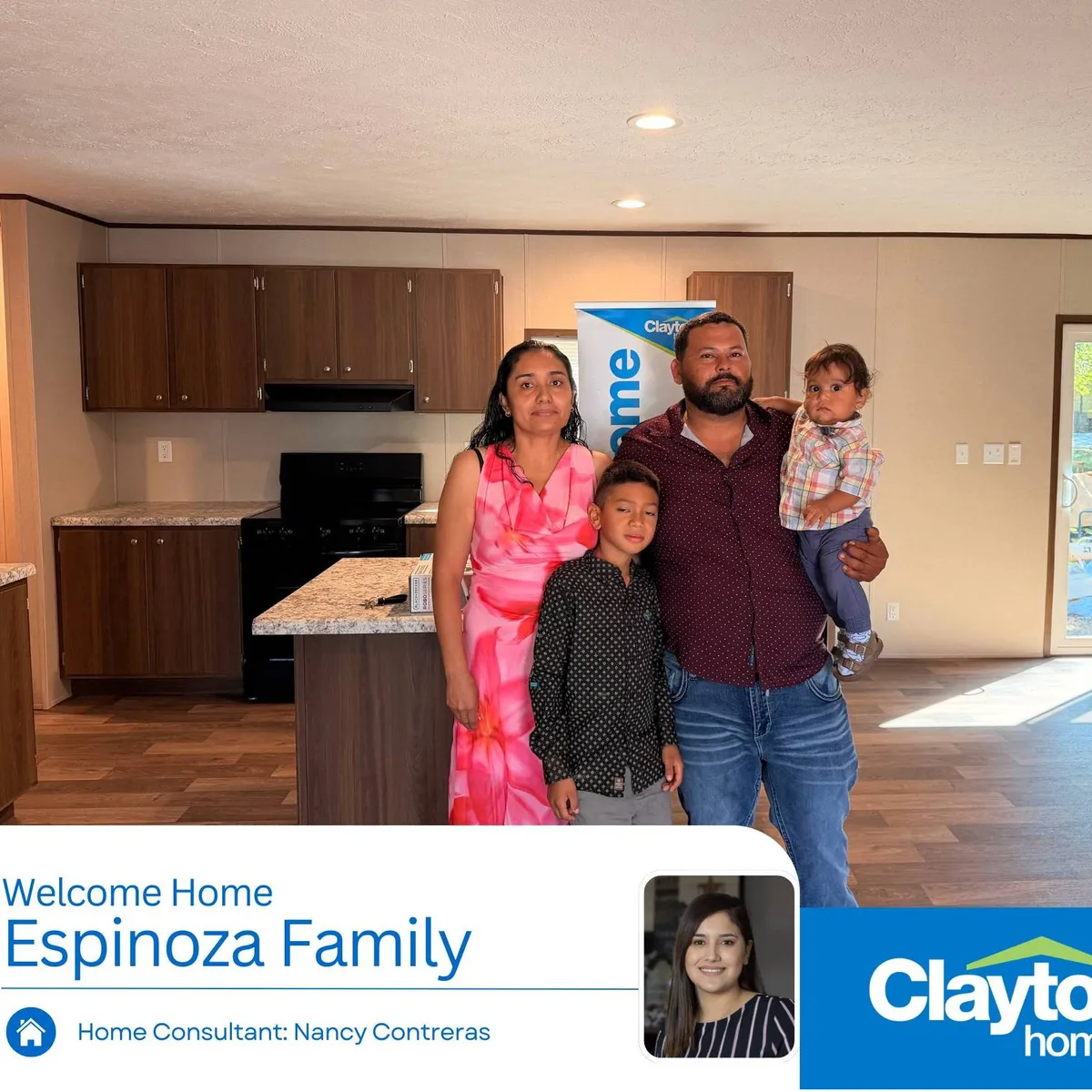 Antonio E. welcome home image