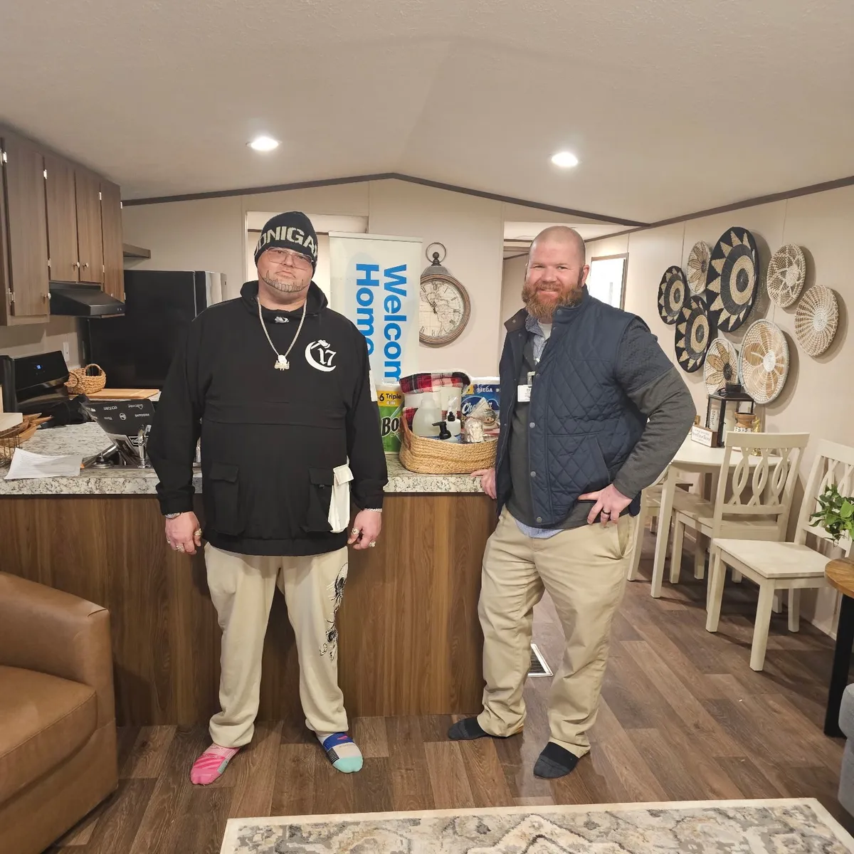 BRANDON H. welcome home image