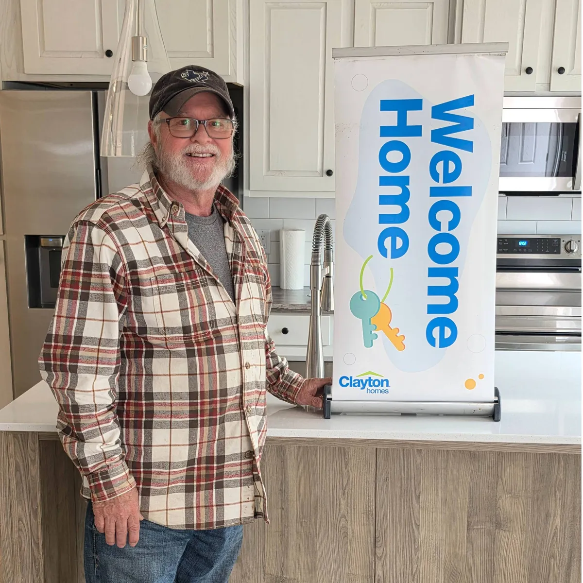 CALVIN P. welcome home image