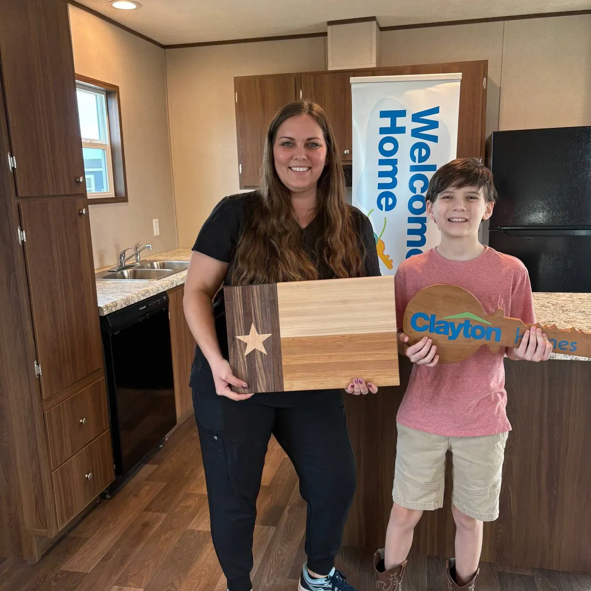 MEGAN M. welcome home image