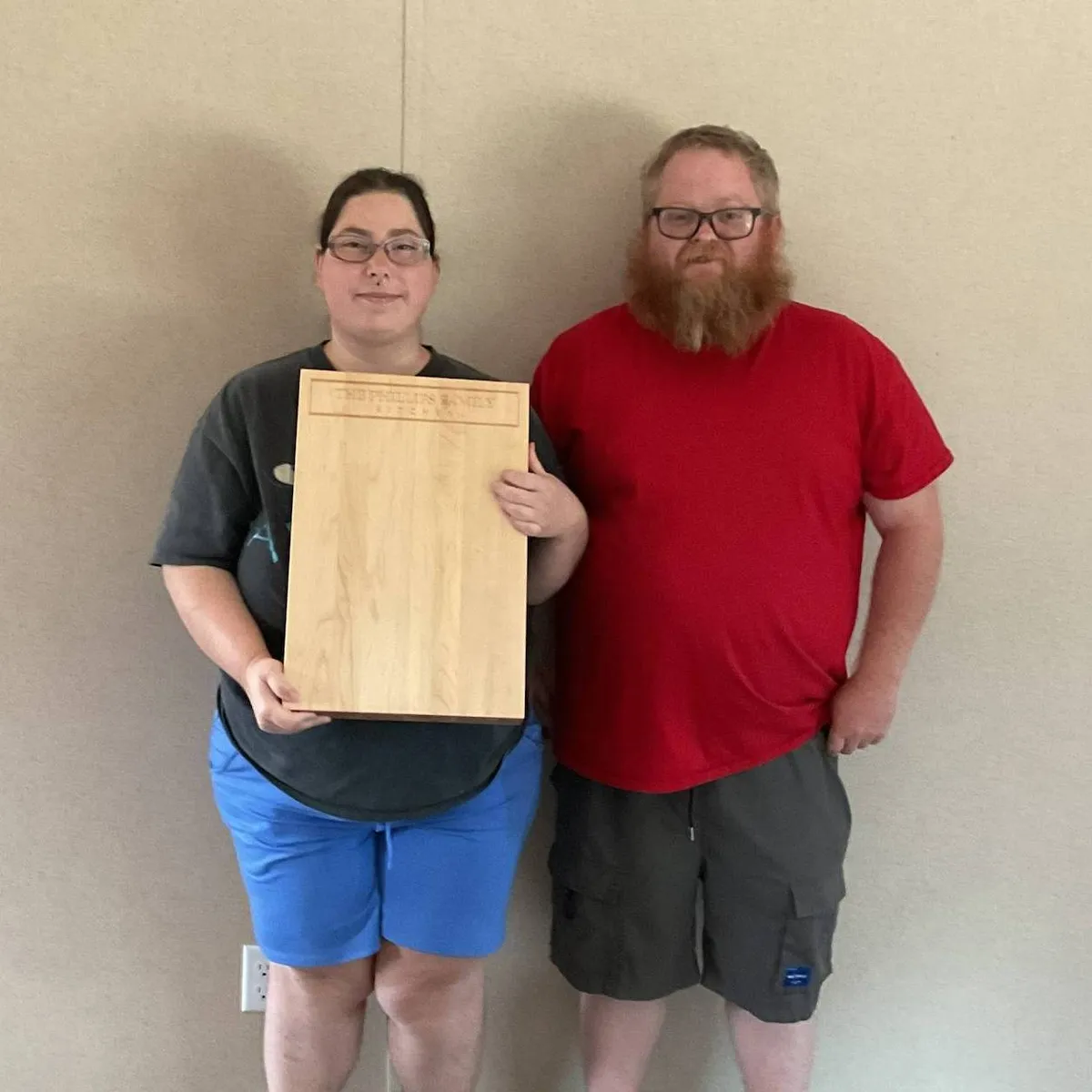 JAMES P. welcome home image