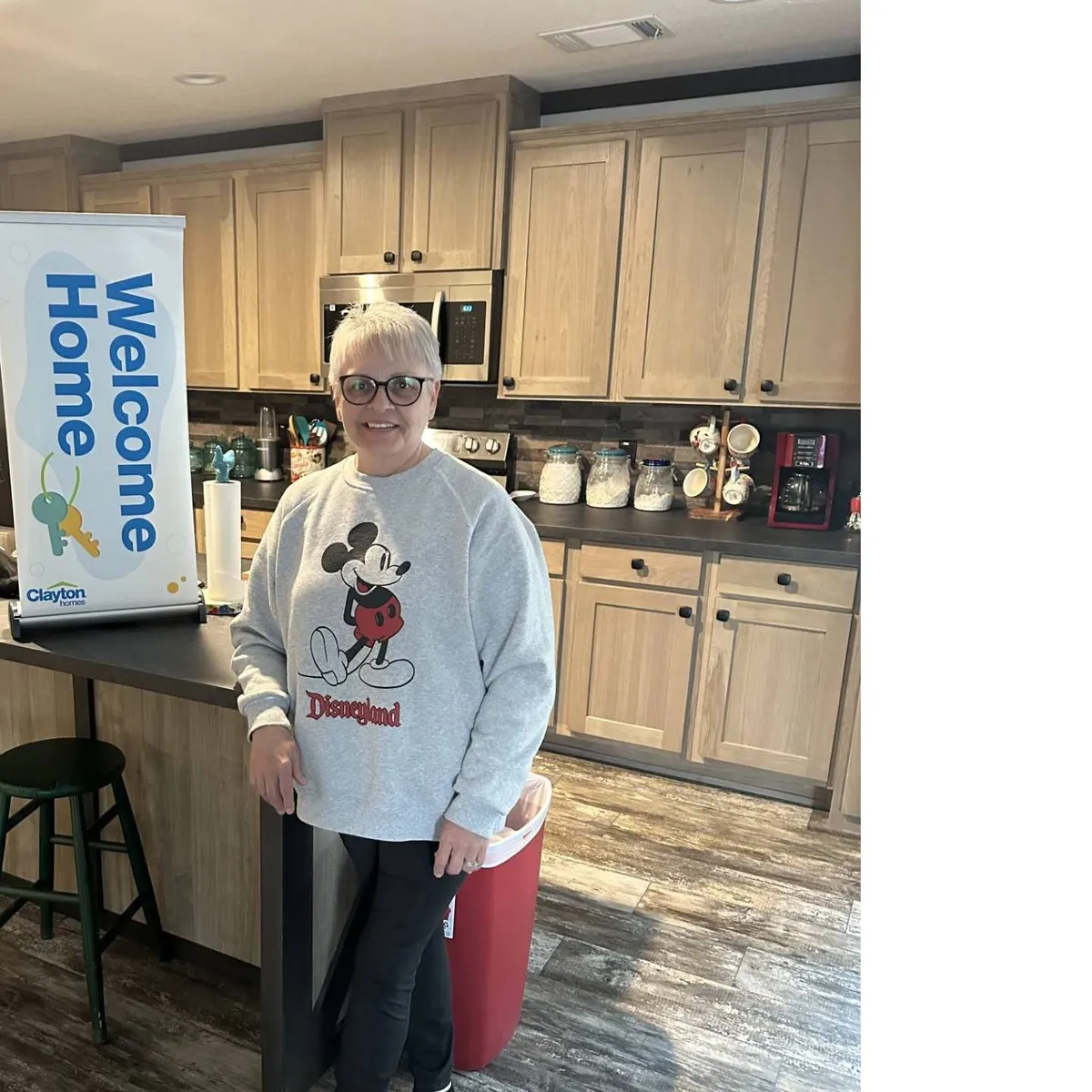 JOHN F. welcome home image