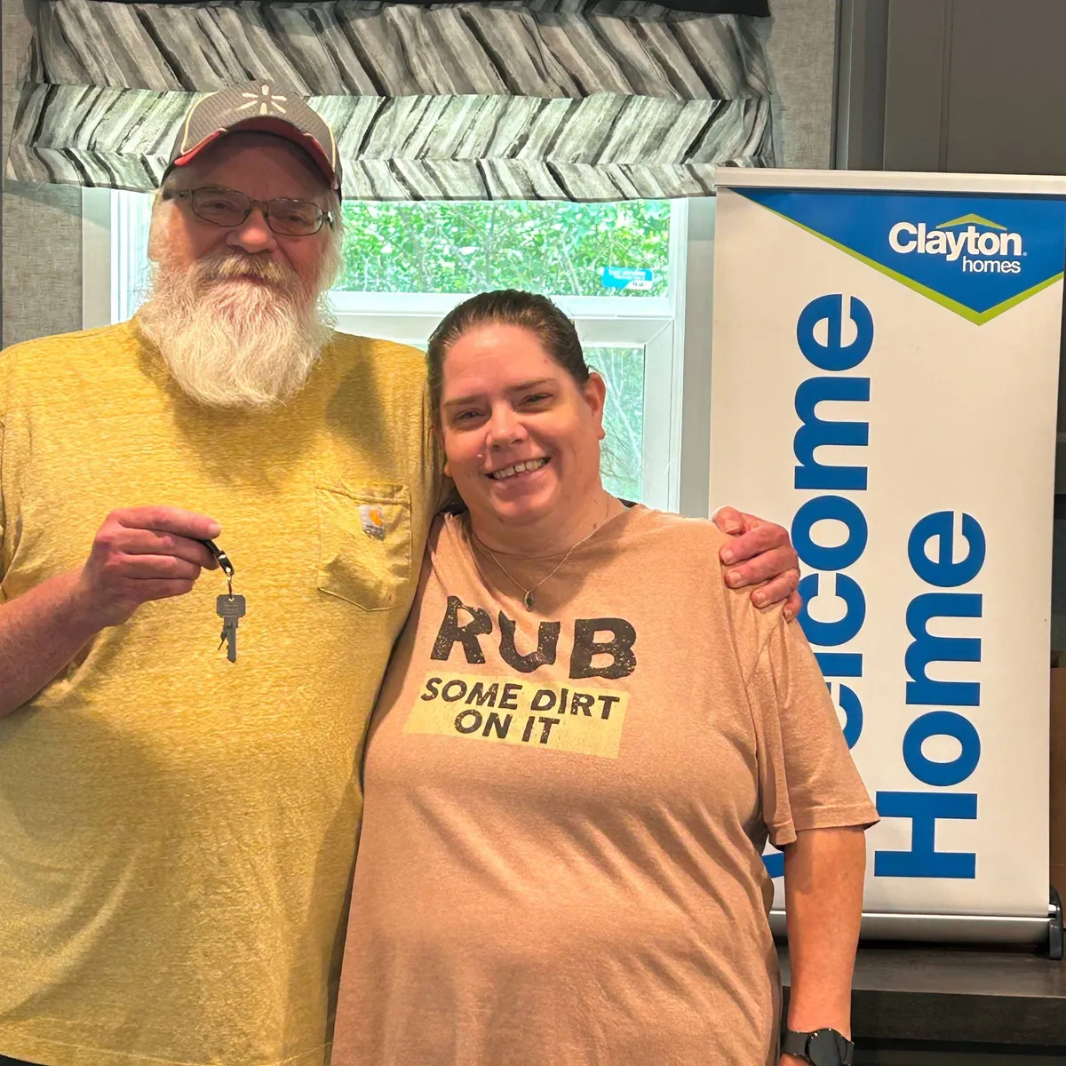 CHARLES P. welcome home image