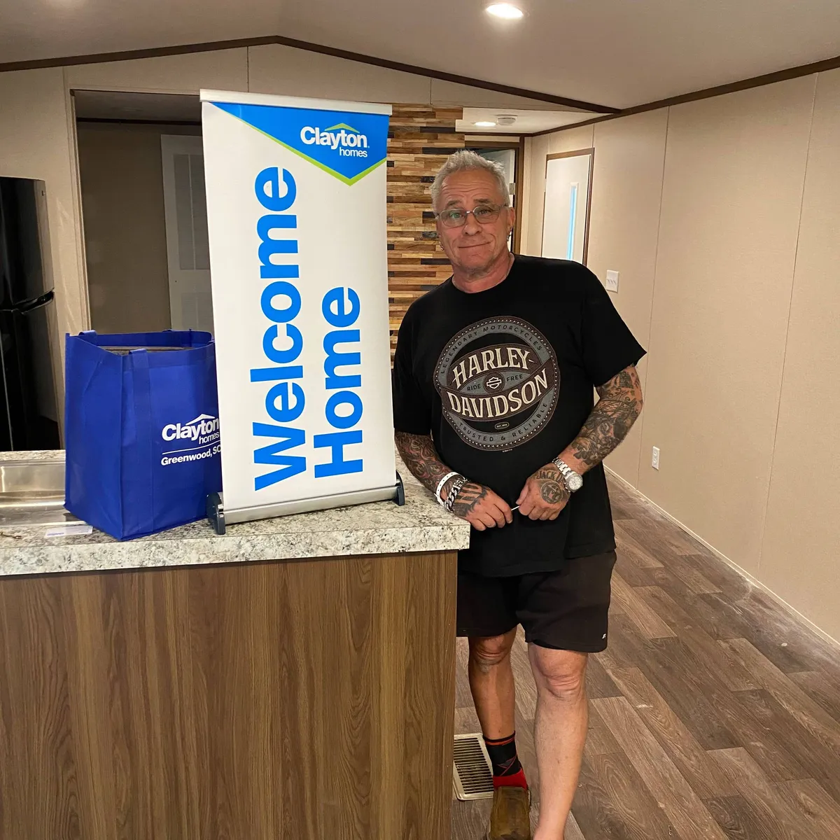 JOSEPH P. welcome home image