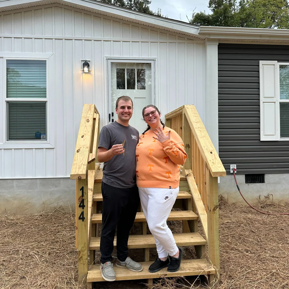 Zachary B. welcome home image