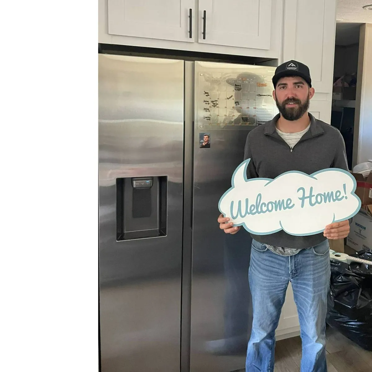 DYLAN P. welcome home image
