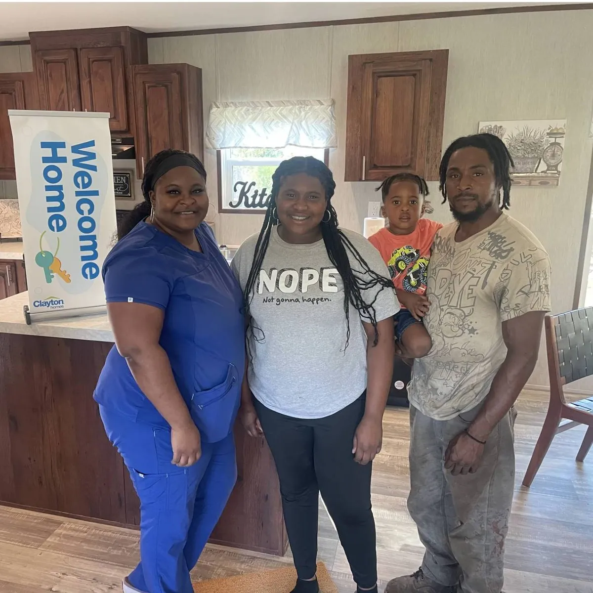 DONNELL M. welcome home image