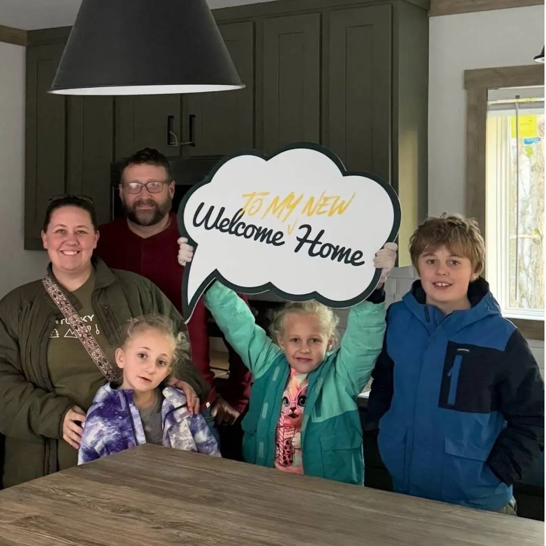 KYLE K. welcome home image