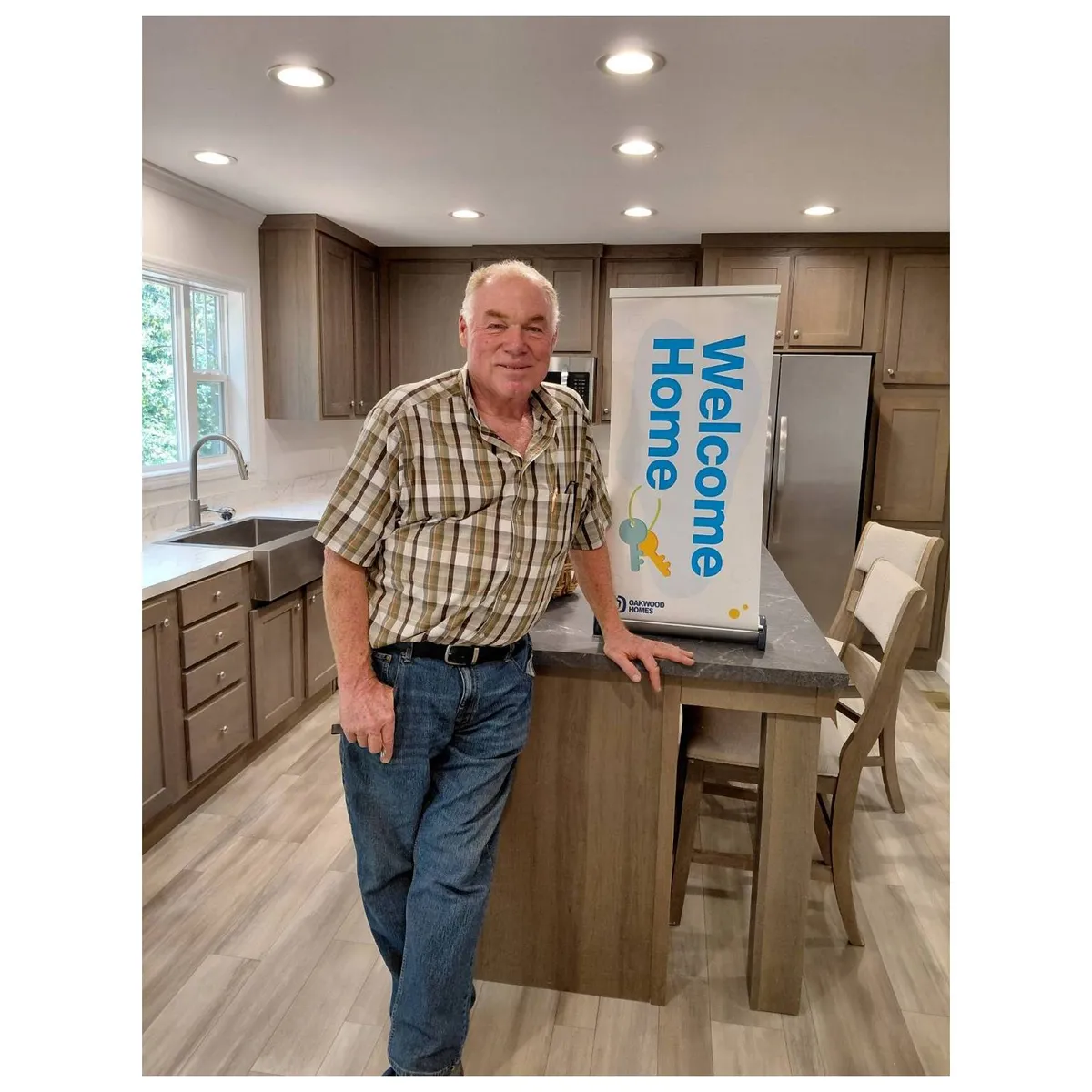 Eddie L. welcome home image