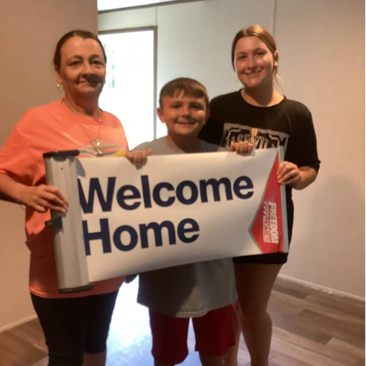 KELLY M. welcome home image