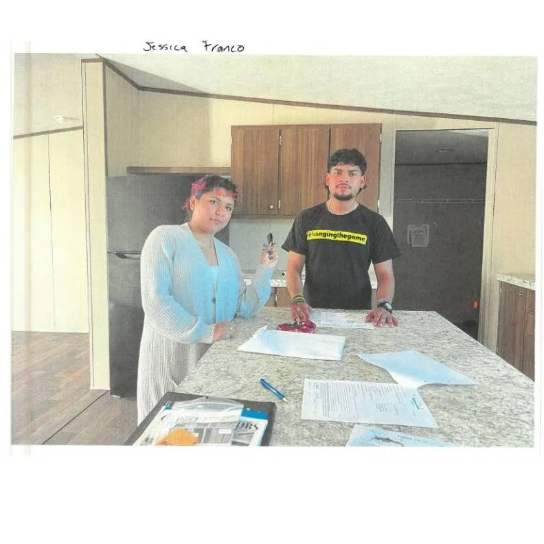 JESSICA F. welcome home image